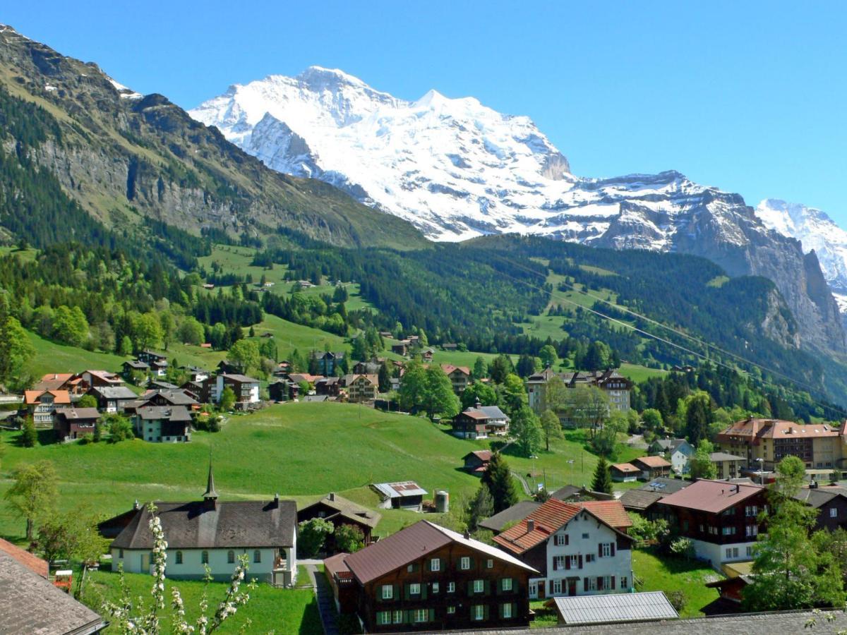 Apartment Schweizerhof-1 By Interhome Wengen Luaran gambar